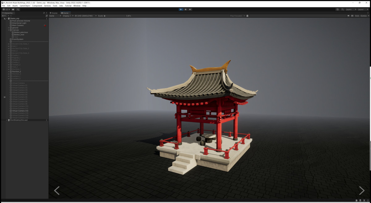 Asian Ancient Buildings