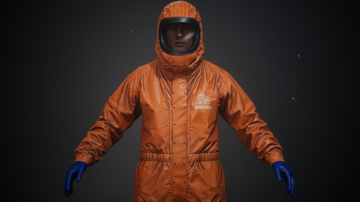 Hazmat Suit Character