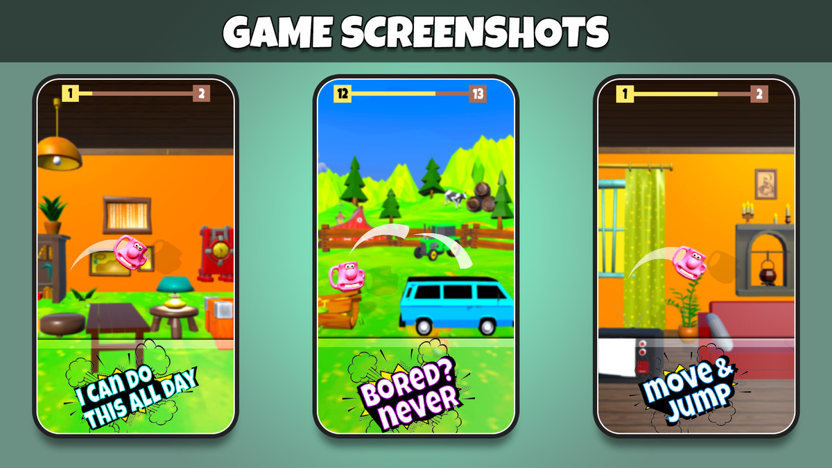 Mug Jump 3D Game Template - Full Source Code + Monetization