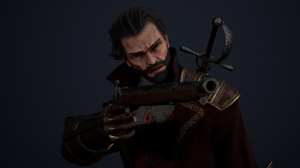 Vampire Monster Character – Dark Fantasy Hunter | Horror Enemy