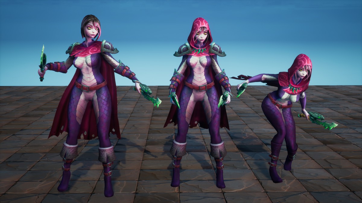 Stylized Fantasy Girls NPC Pack