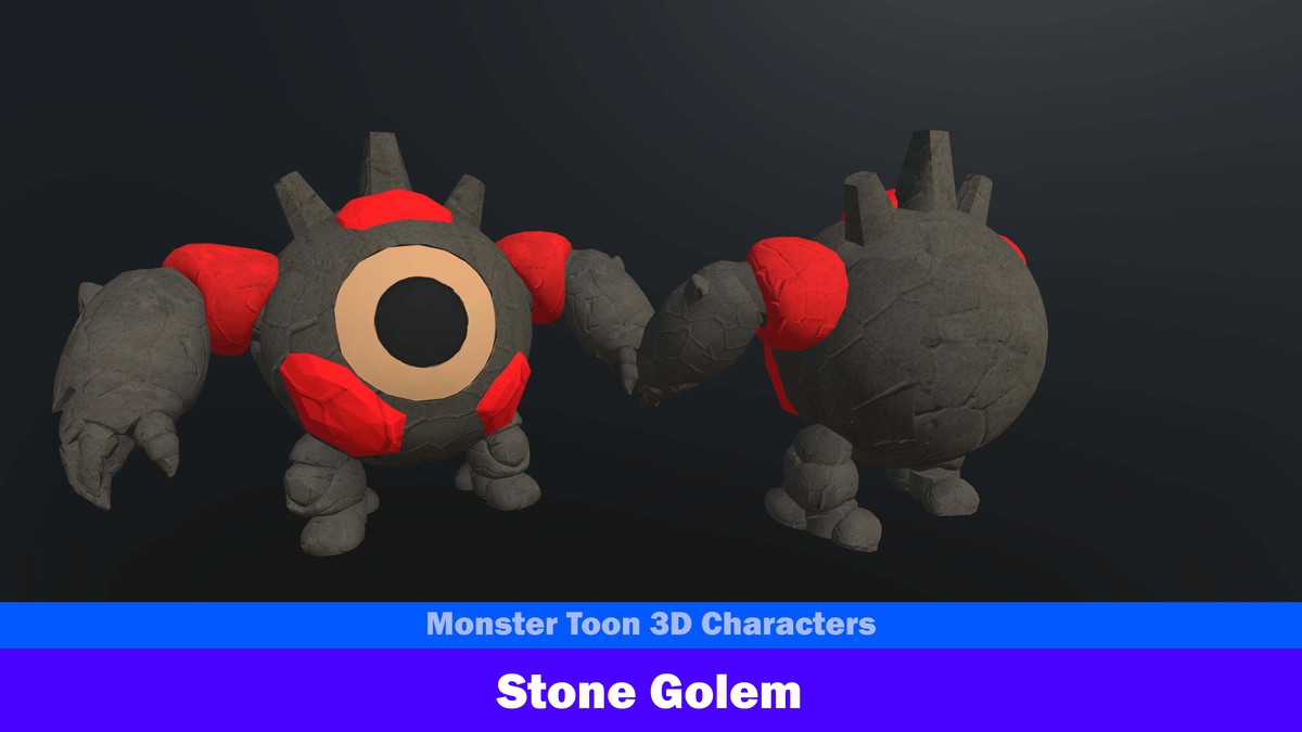 Monster Toon 3D Characters