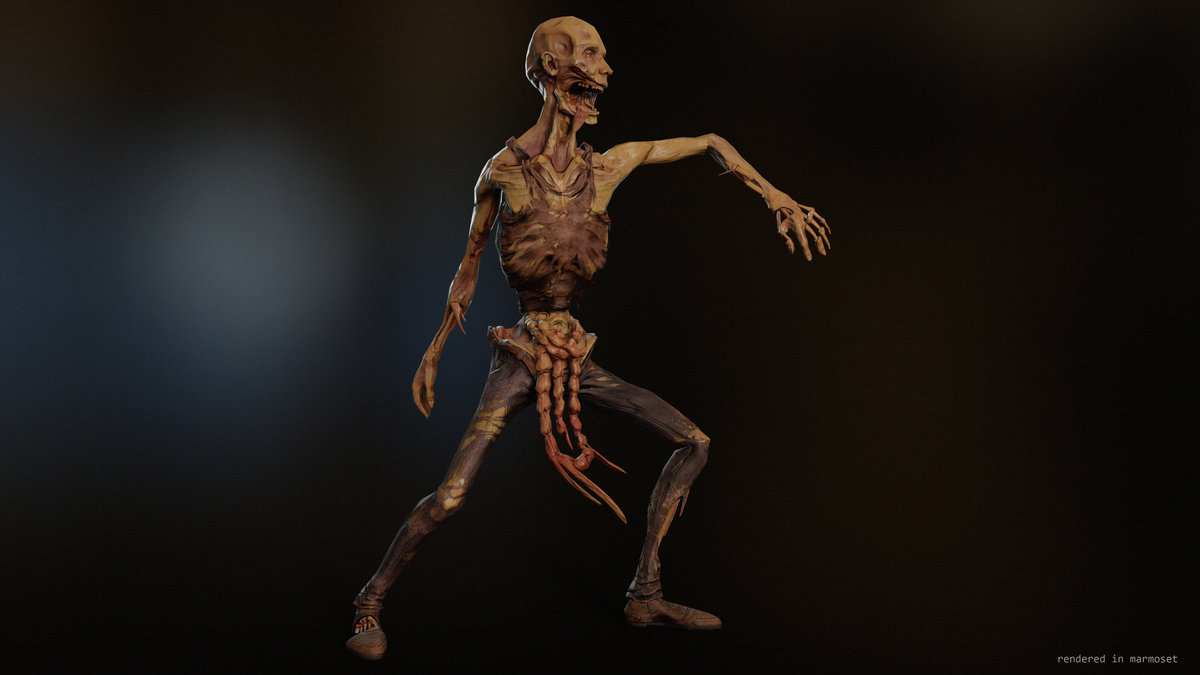 Zombie creepy