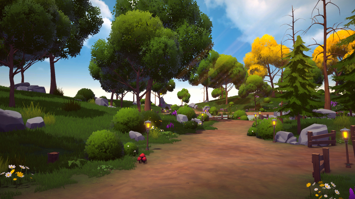 Lakeside–Stylized Nature Environment