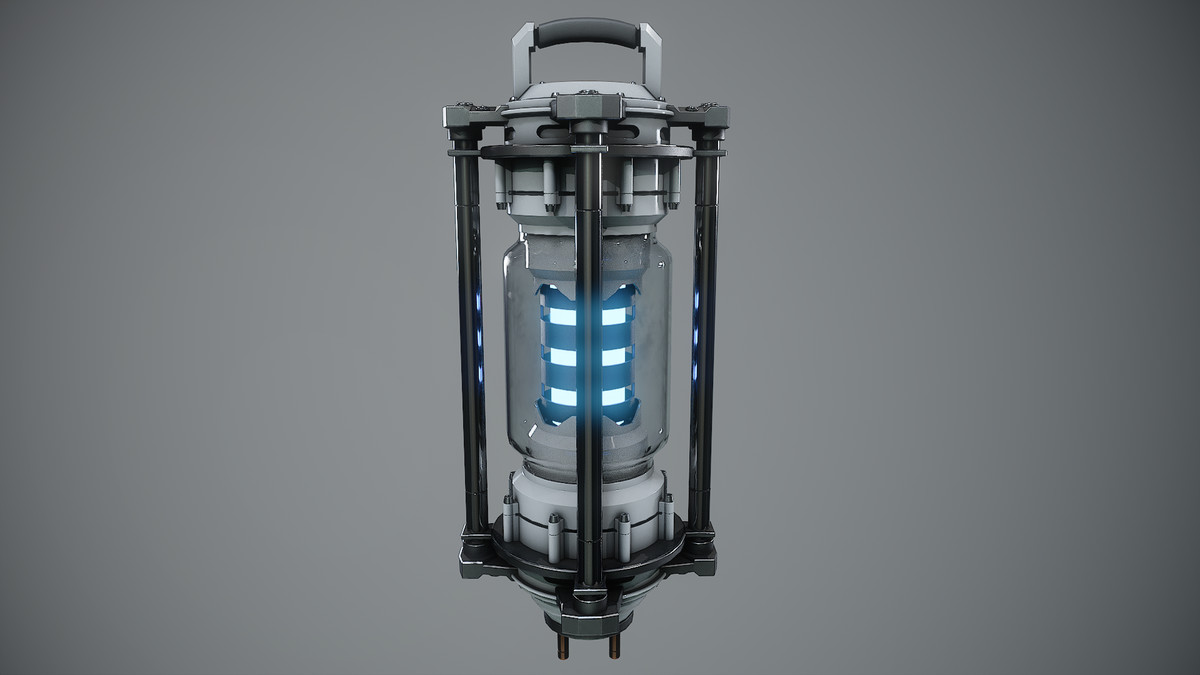 Futuristic Battery – Sci-Fi Power Source