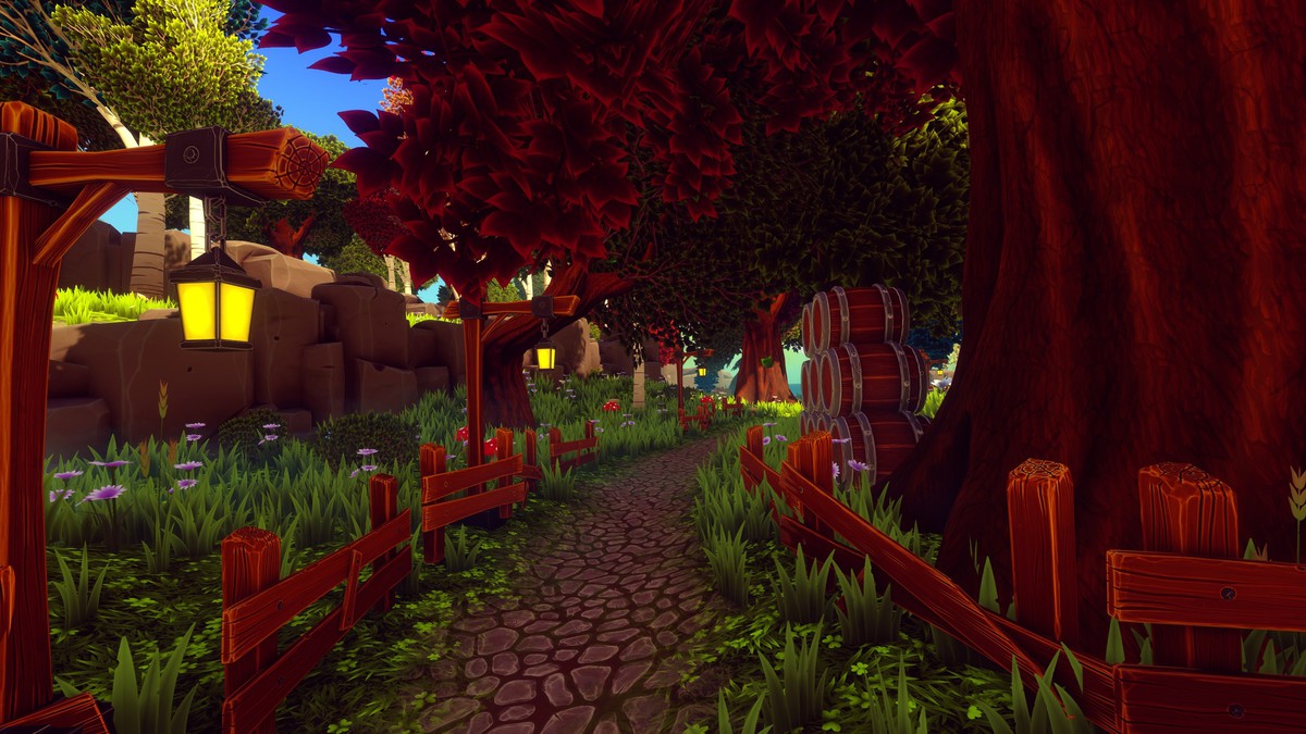 Stylized Fantasy : Forest Environment
