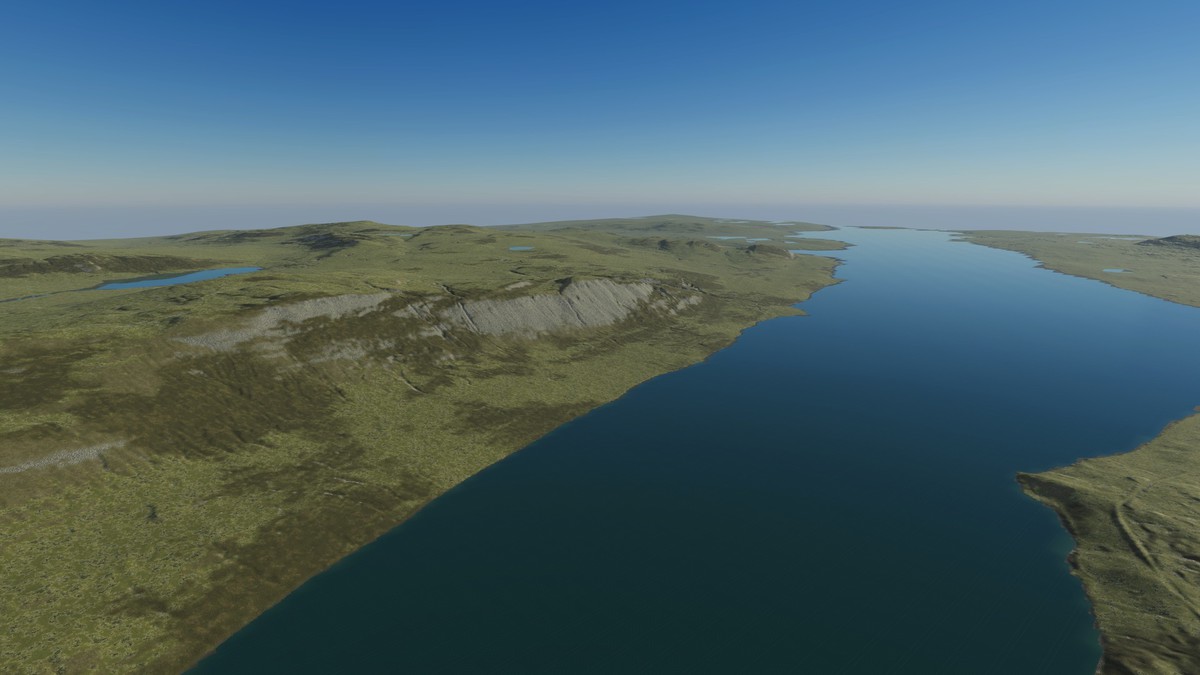 Norway Fjell Real-World Terrains 15 km