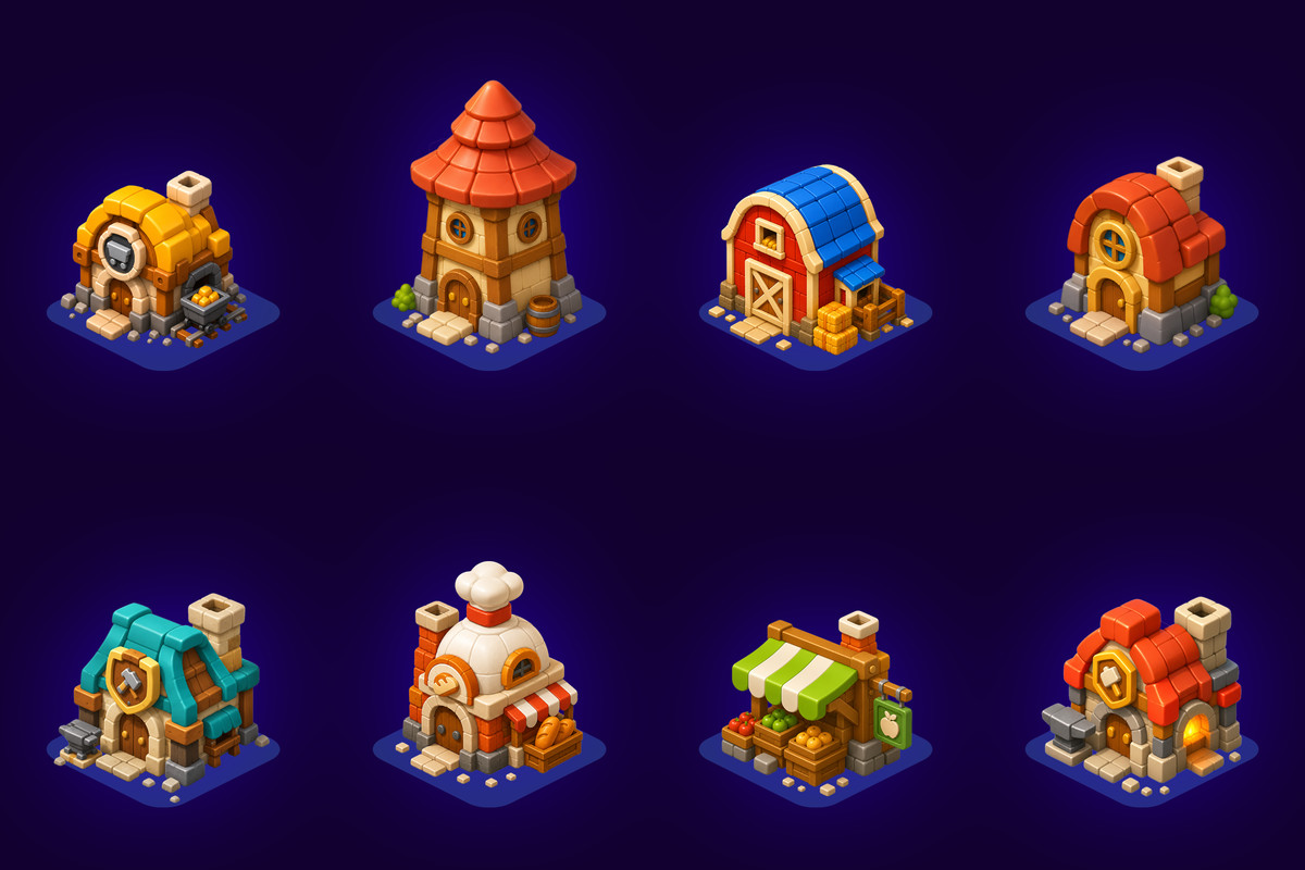 Tilotopia 2D assets
