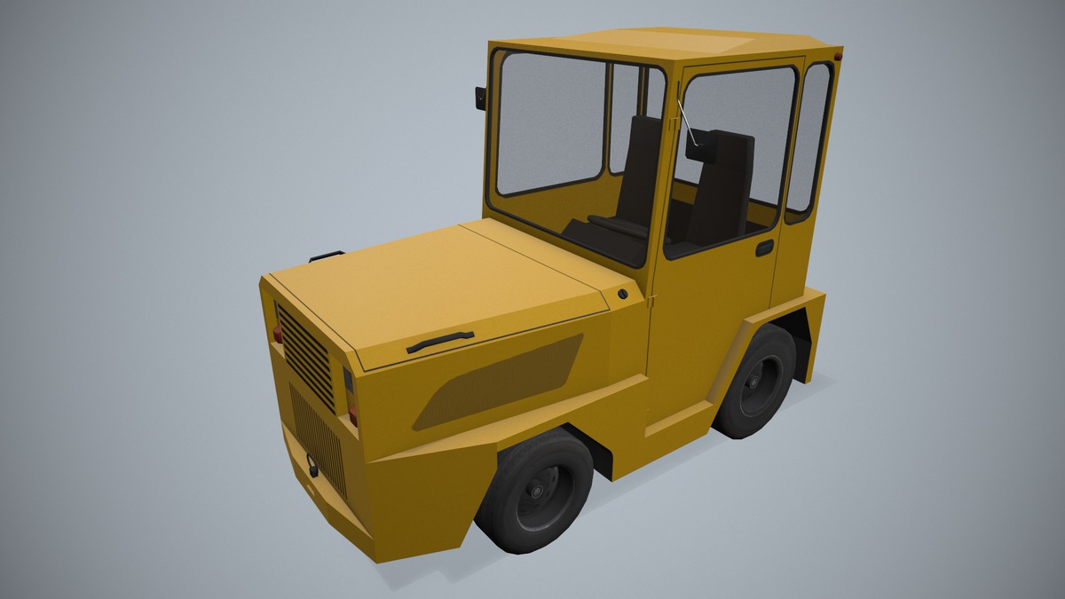 Baggage Tractor (355)