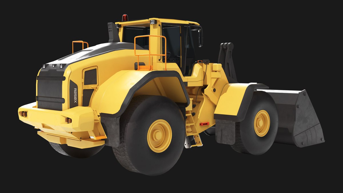 Mining Truck 02 URP HDRP Textures