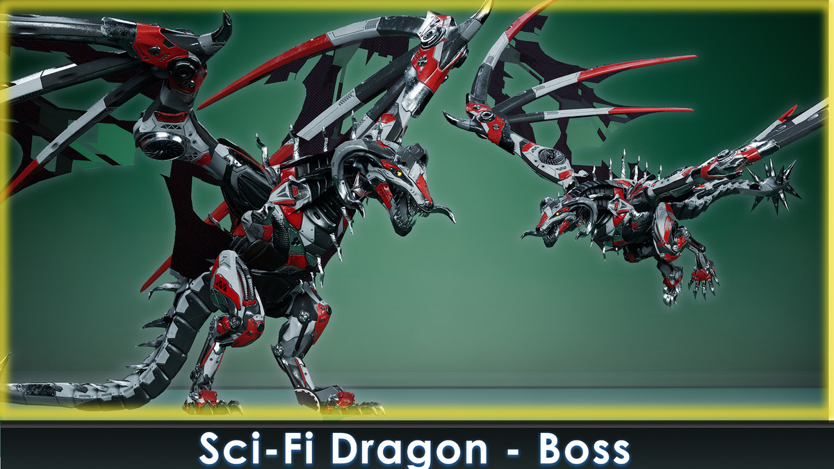 Sci-Fi Dragons Pack