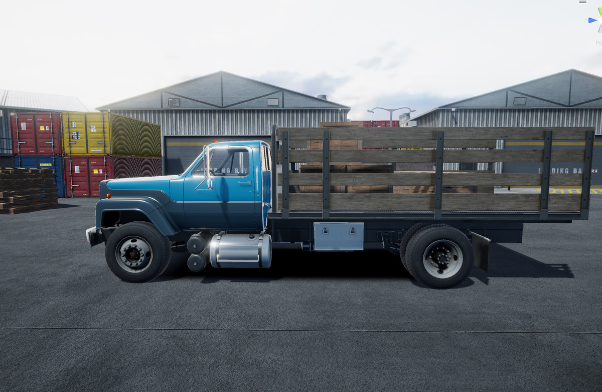 80s Stakebed truck