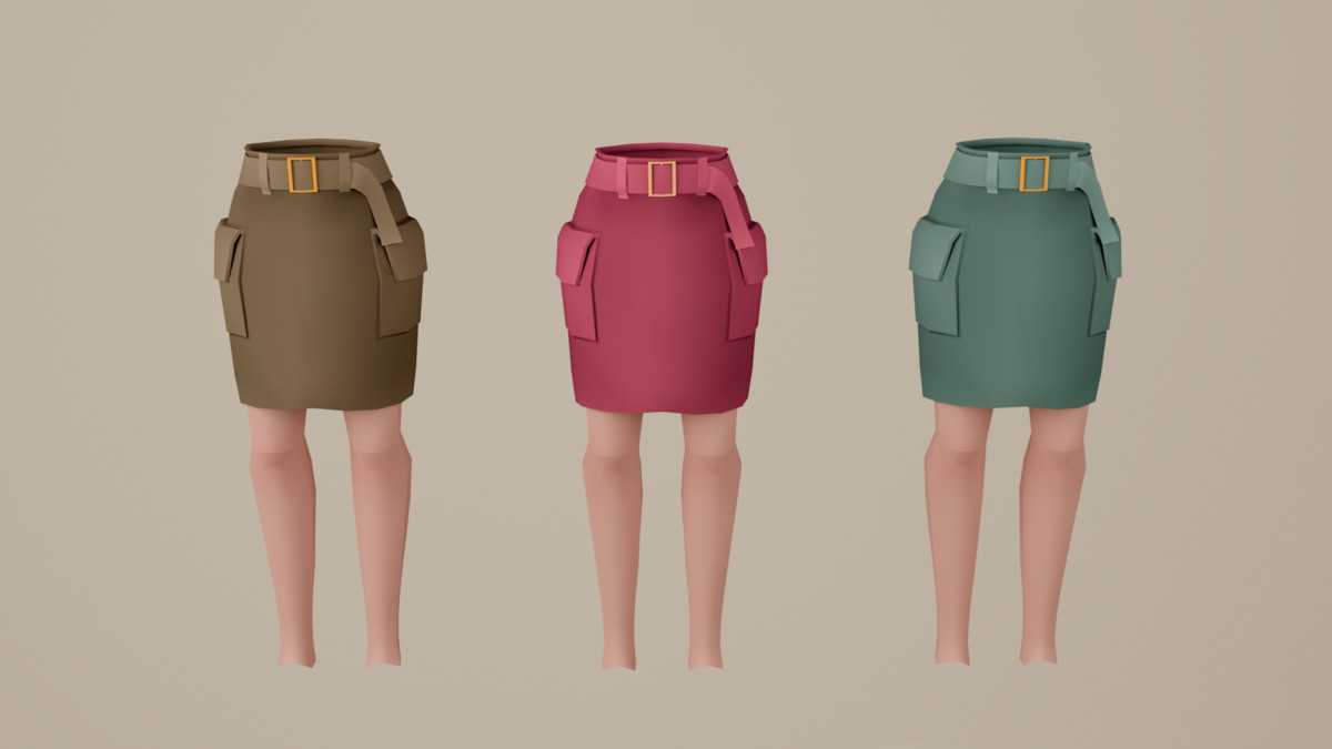 Modular Female Character Creator