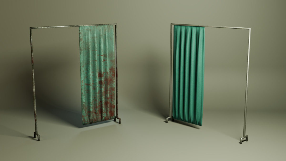 Hospital Clean/Horror Props Pack – Modular Environment | URP/HDRP