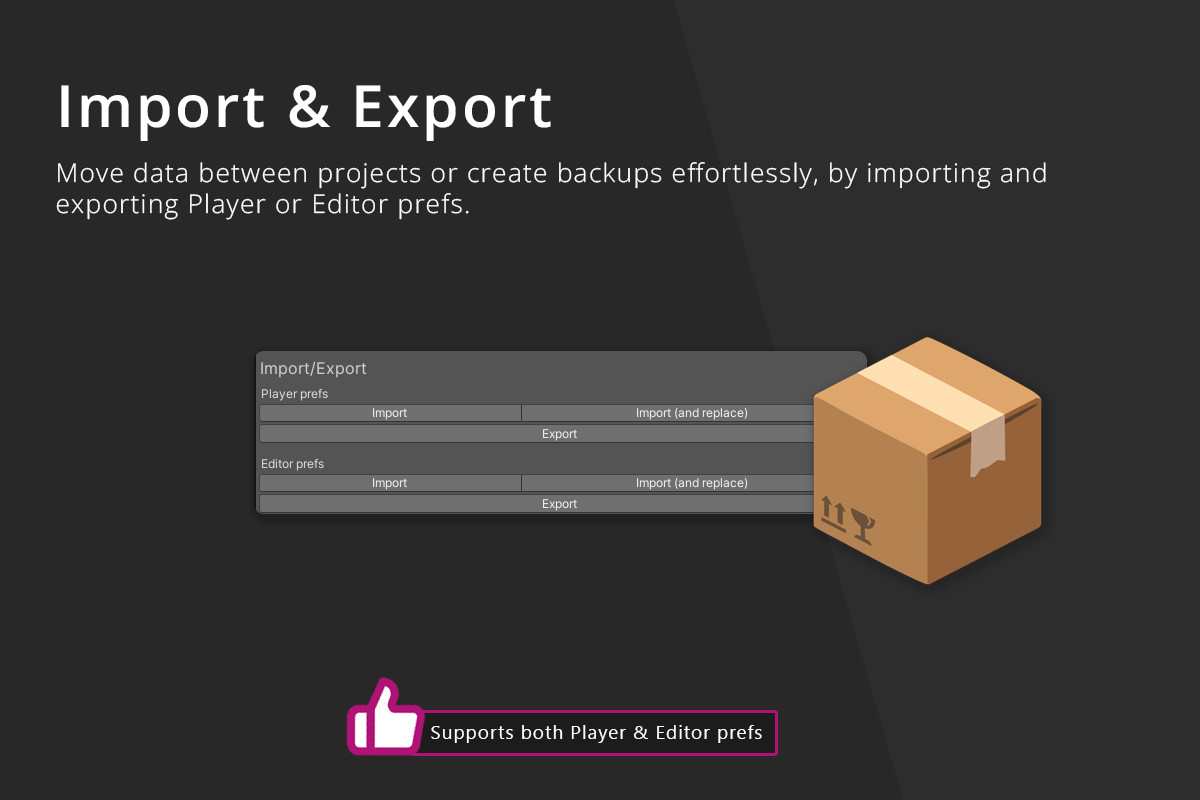 EazyPrefs - Supercharged PlayerPrefs & EditorPrefs