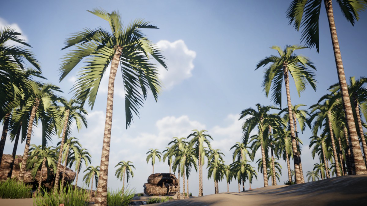 Mobile Palm Tree Bundle (for URP)