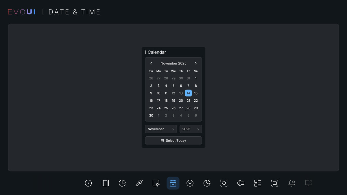 Evo UI - Modern UI Framework