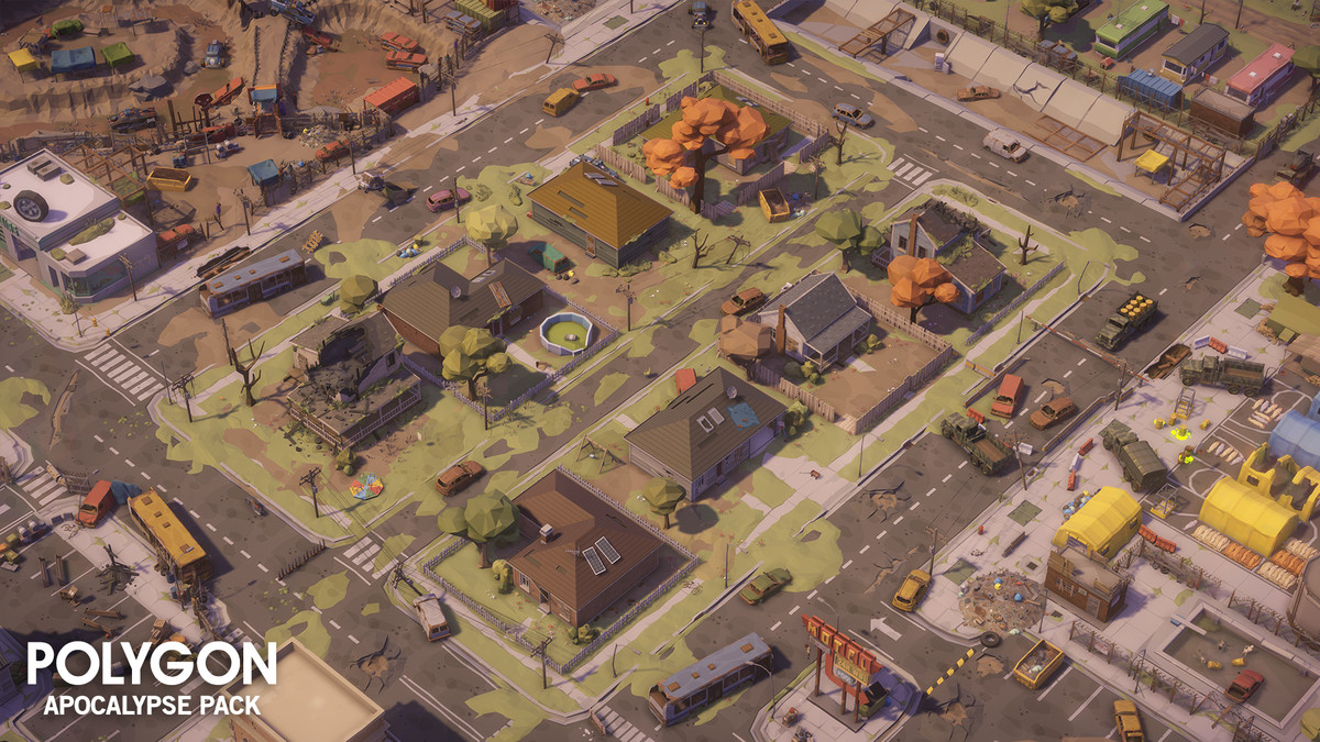 Value Bundle - POLYGON Apocalypse Pack, Alpine Mountain & Woodland Apoc Map