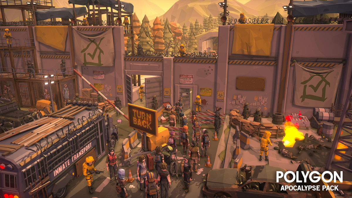 Value Bundle - POLYGON Apocalypse Pack, Alpine Mountain & Woodland Apoc Map