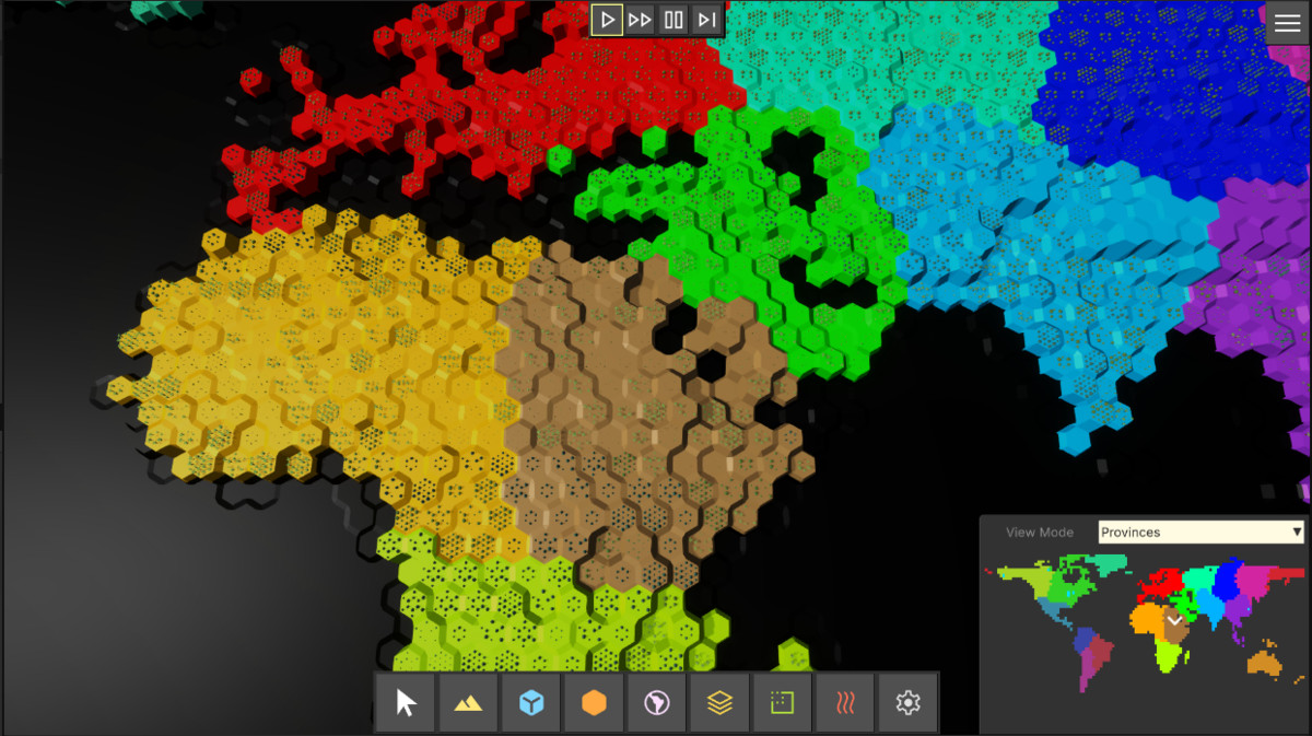 Hex Terrains Framework 2