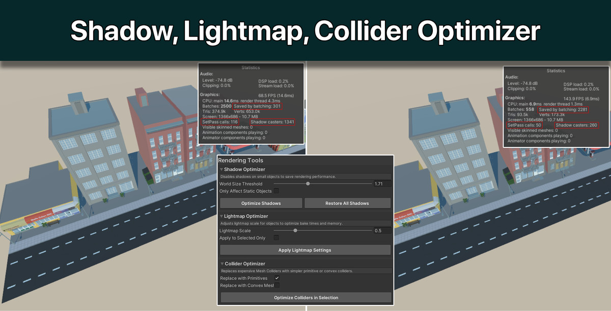 Super Level Optimizer & Mesh Combiner 2.0 – Ultimate Scene Performance Tool
