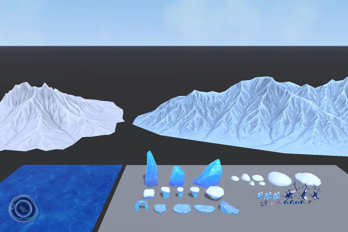 3D Platformer Frozen