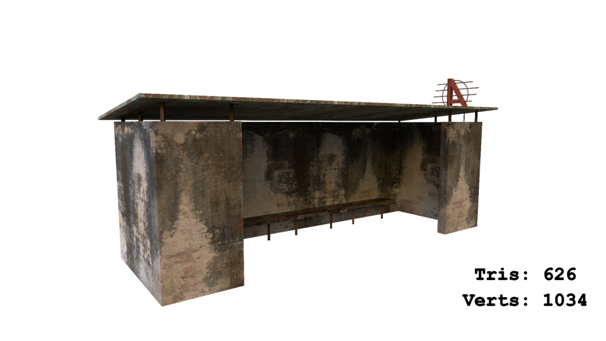 Abandoned Apocalyptic Buildings Mega Pack