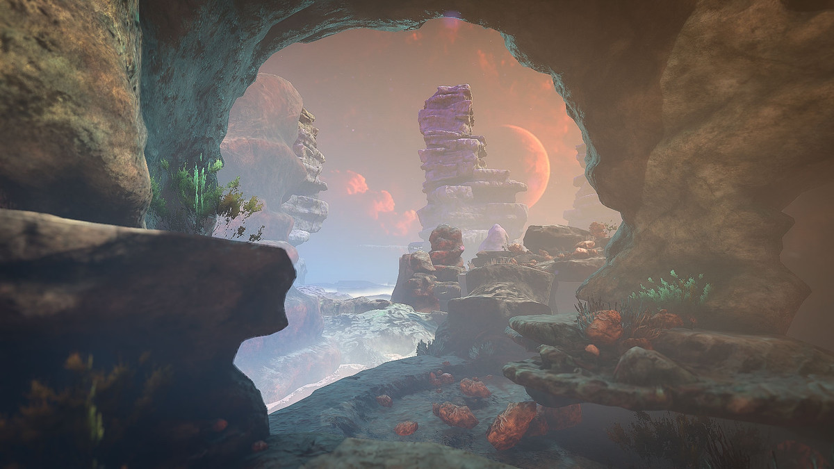 Alien Rocks VI