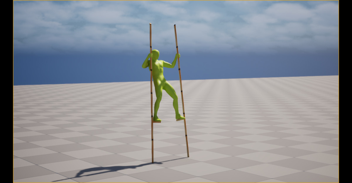 Bamboo Stick Locomotion Pack