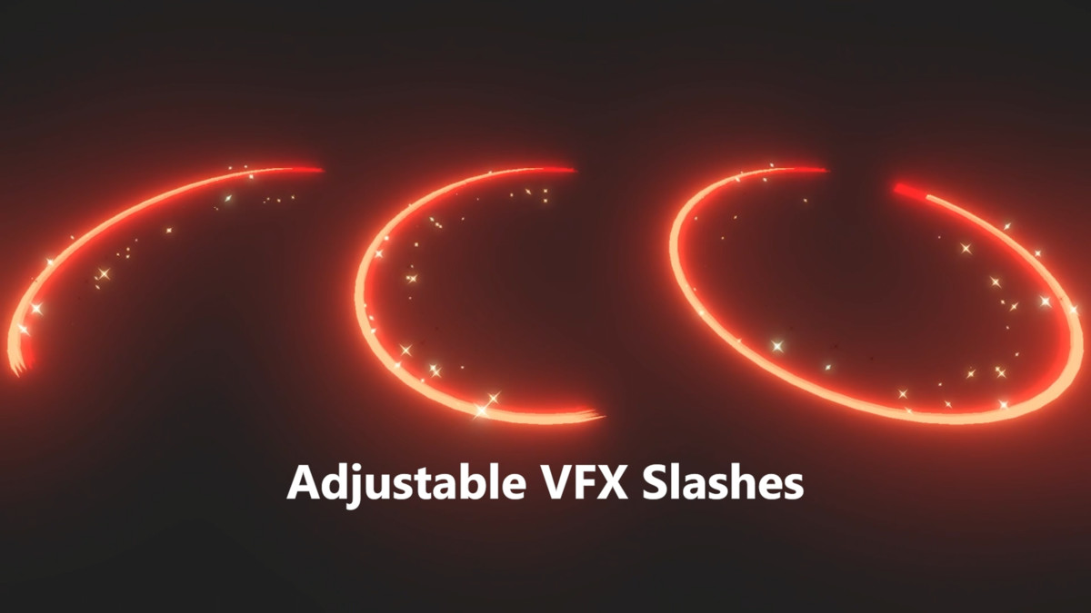 Adjustable Slash VFX Pack