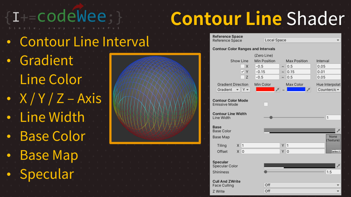 Contour Line Shader(HDRP)