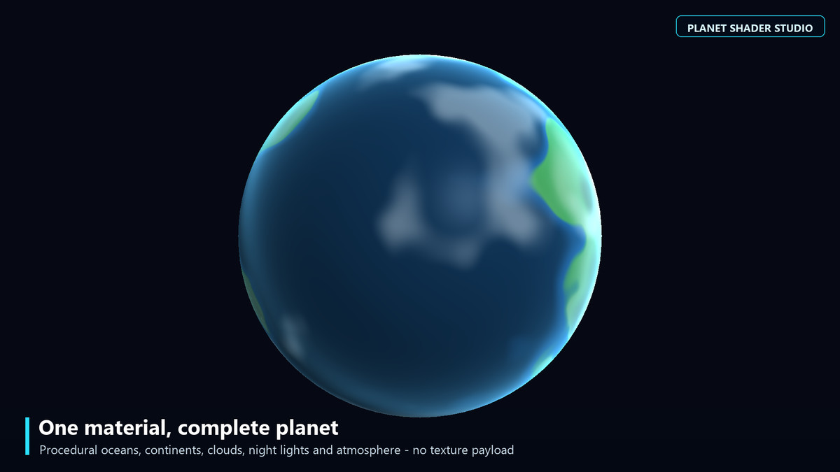 Planet Shader Studio — Mobile & WebGL