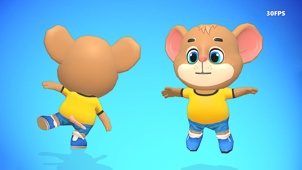 Mouse Rat Rodent Brown Animated