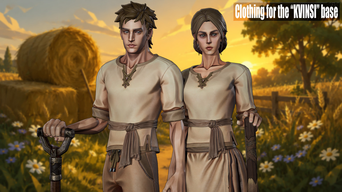 Stylized Medieval Villagers