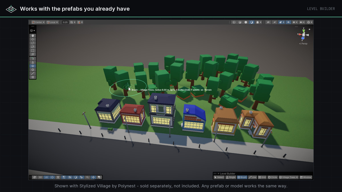 Level Builder - Place, Paint and Arrange Prefabs
