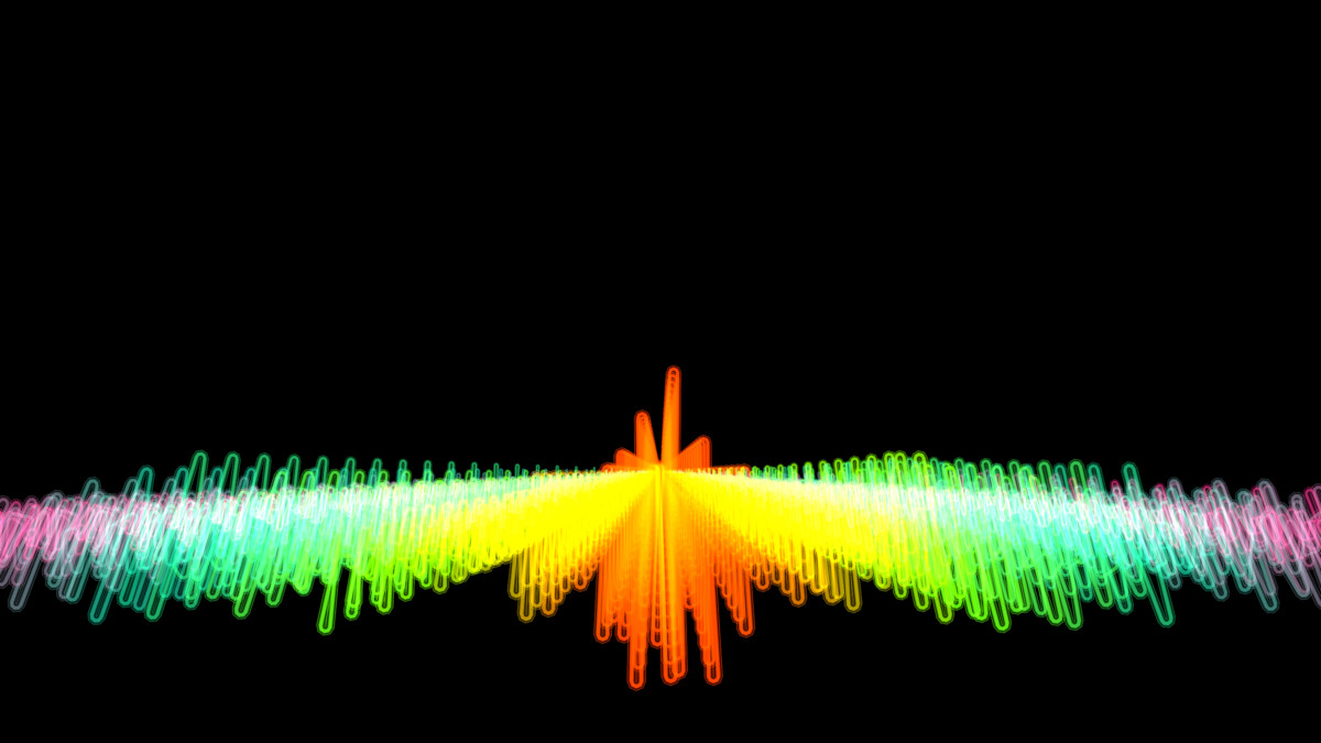 Audio Visualizer Spiral