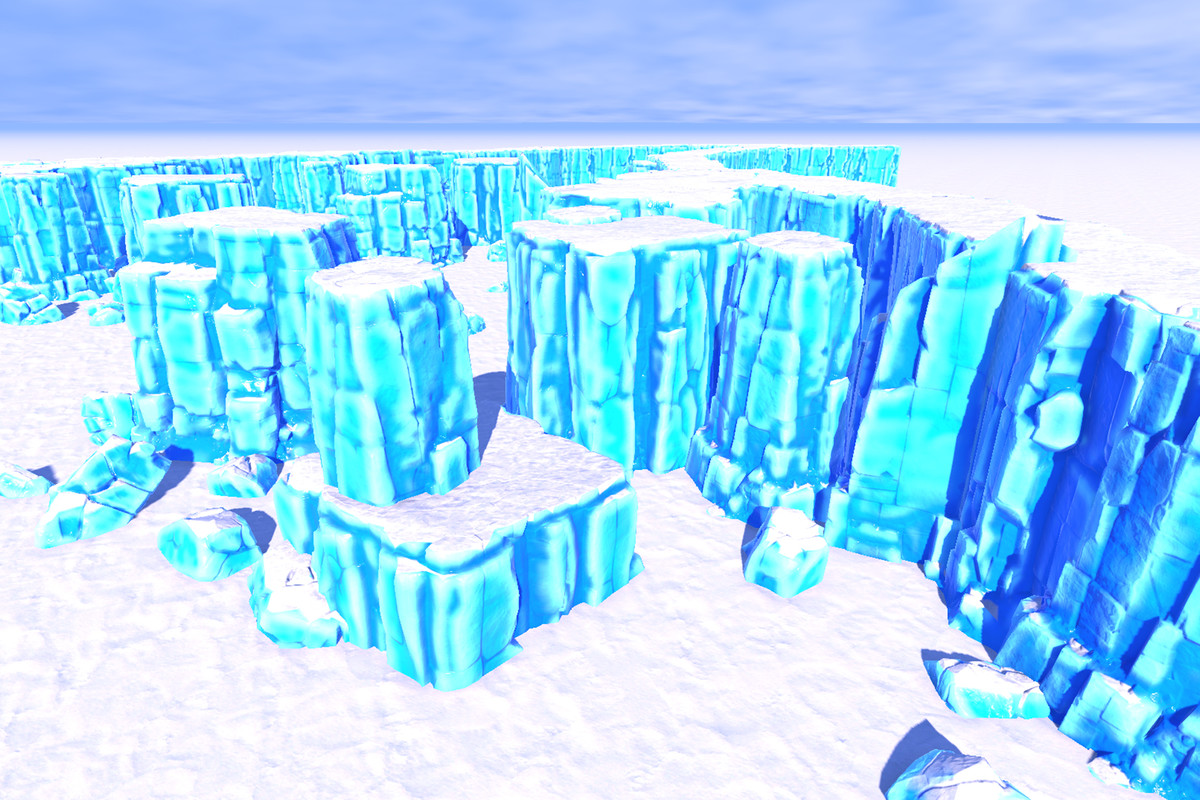 Stylized Nature - Blocky Cliffs