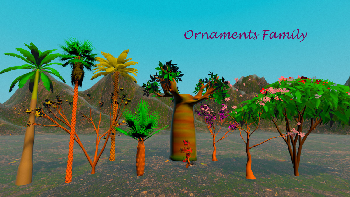 FogWood - Stylized Trees Procedural Vegetation Pack