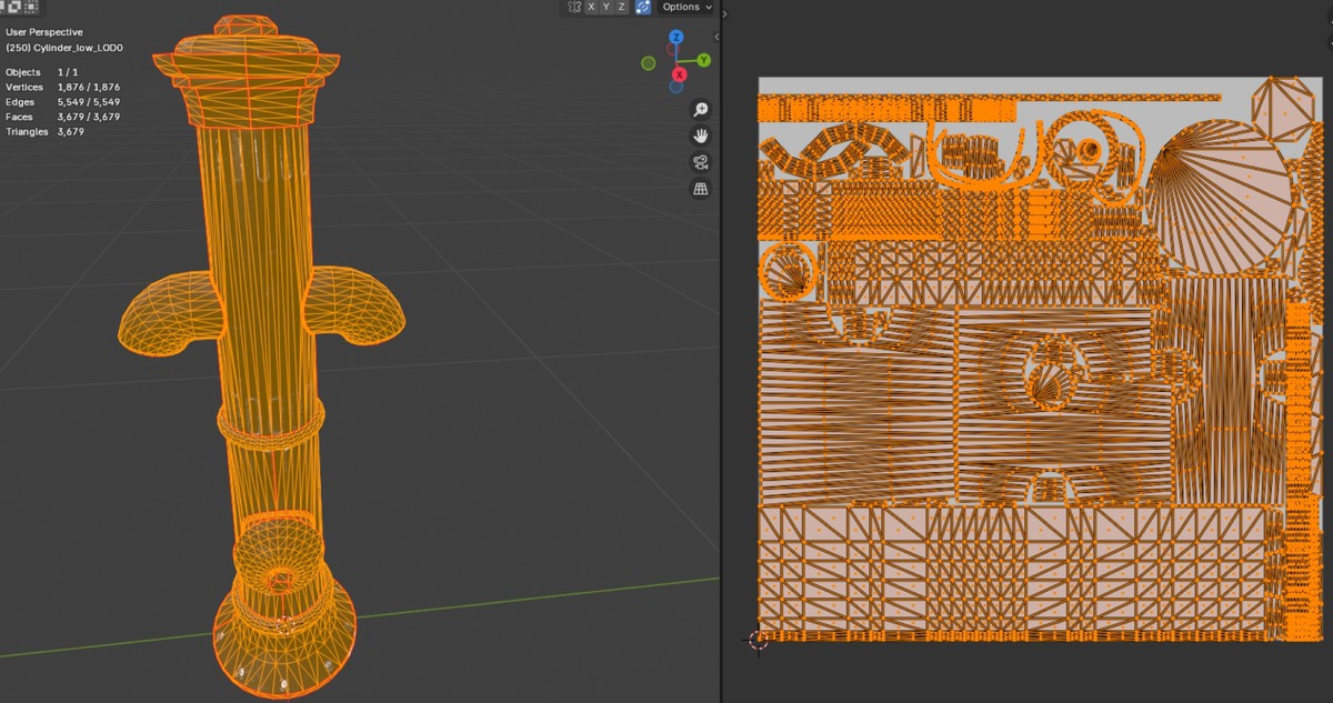 Vintage Cast Iron Fire Hydrant – Low Poly PBR with LODs