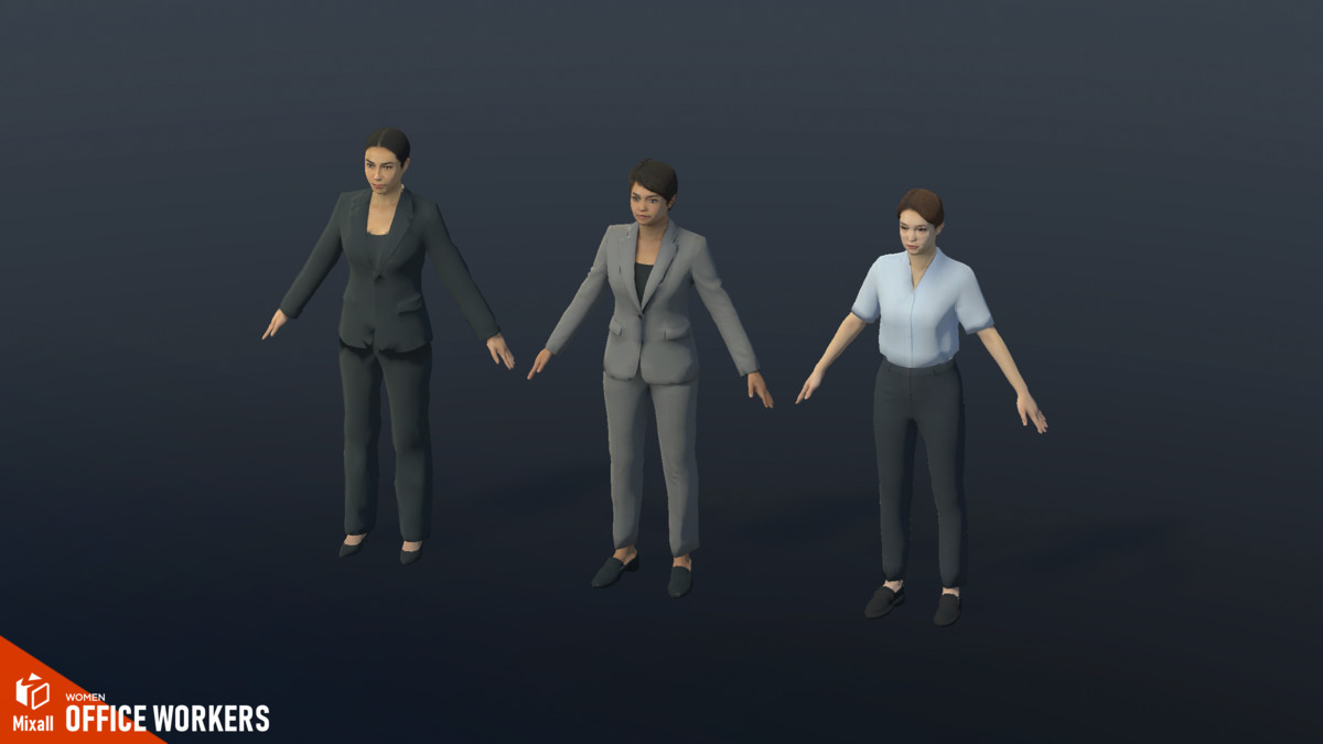 Office workers - city characters pack