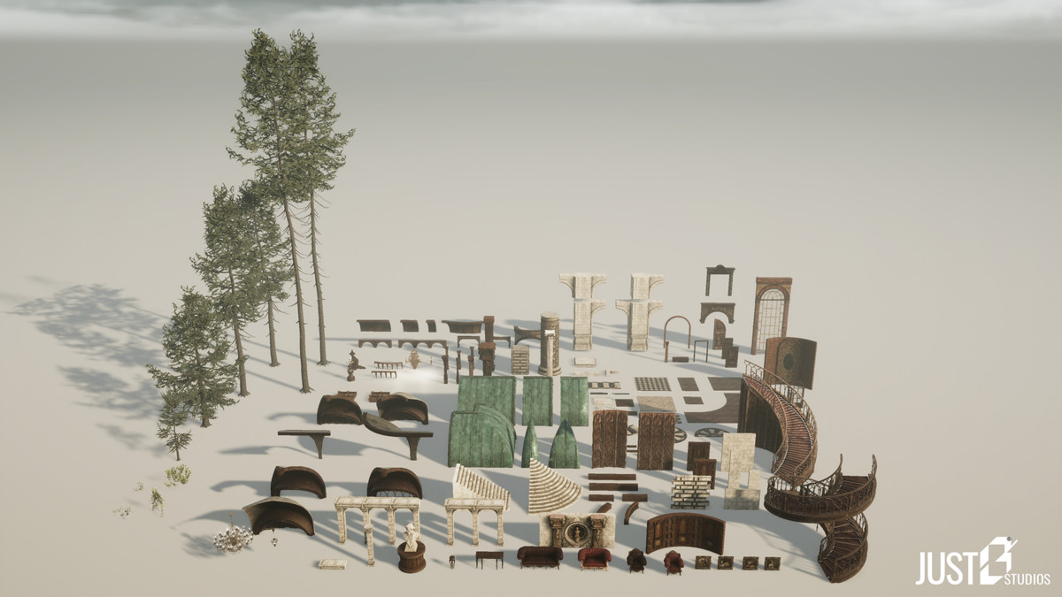 Modular Opera Hall Environment (Interior, Architectural, Grand)