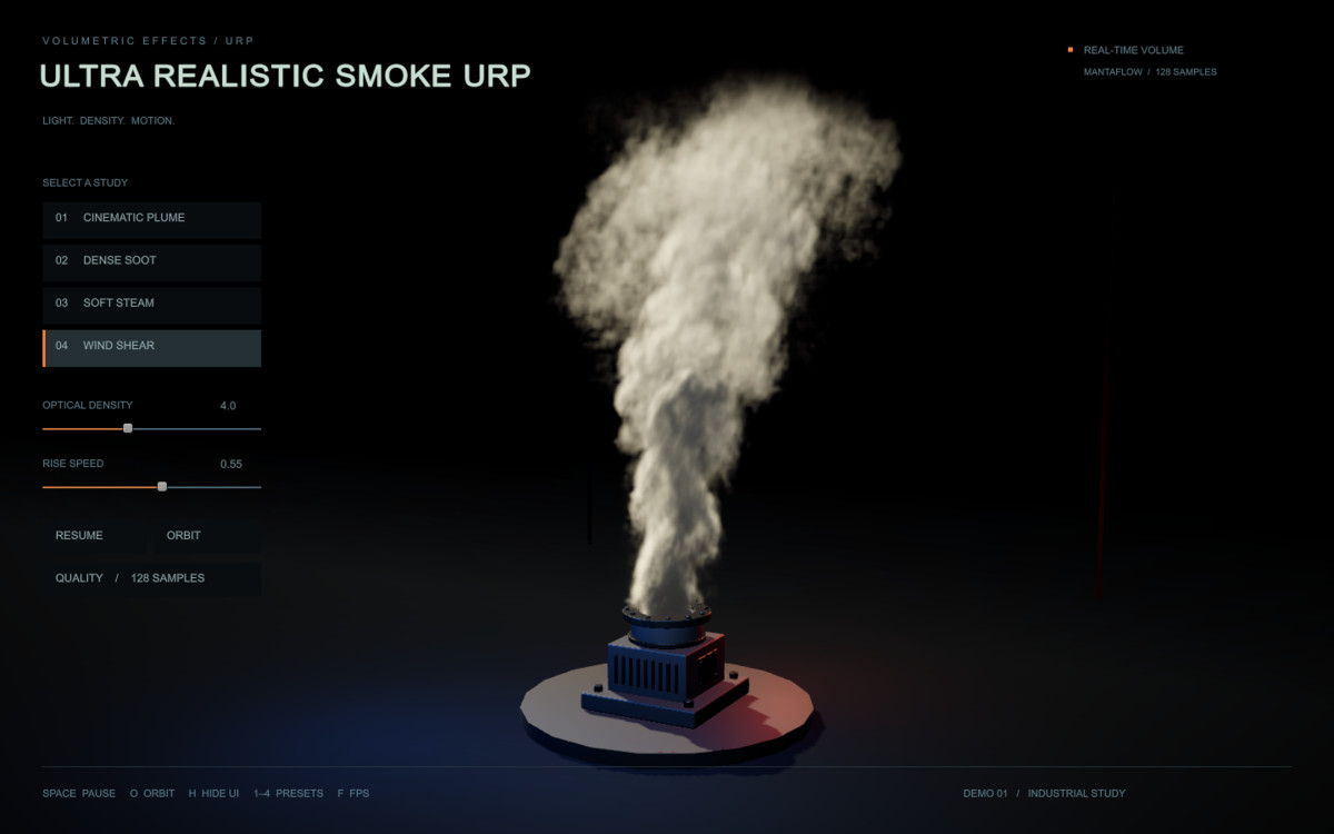 Ultra Realistic Smoke URP