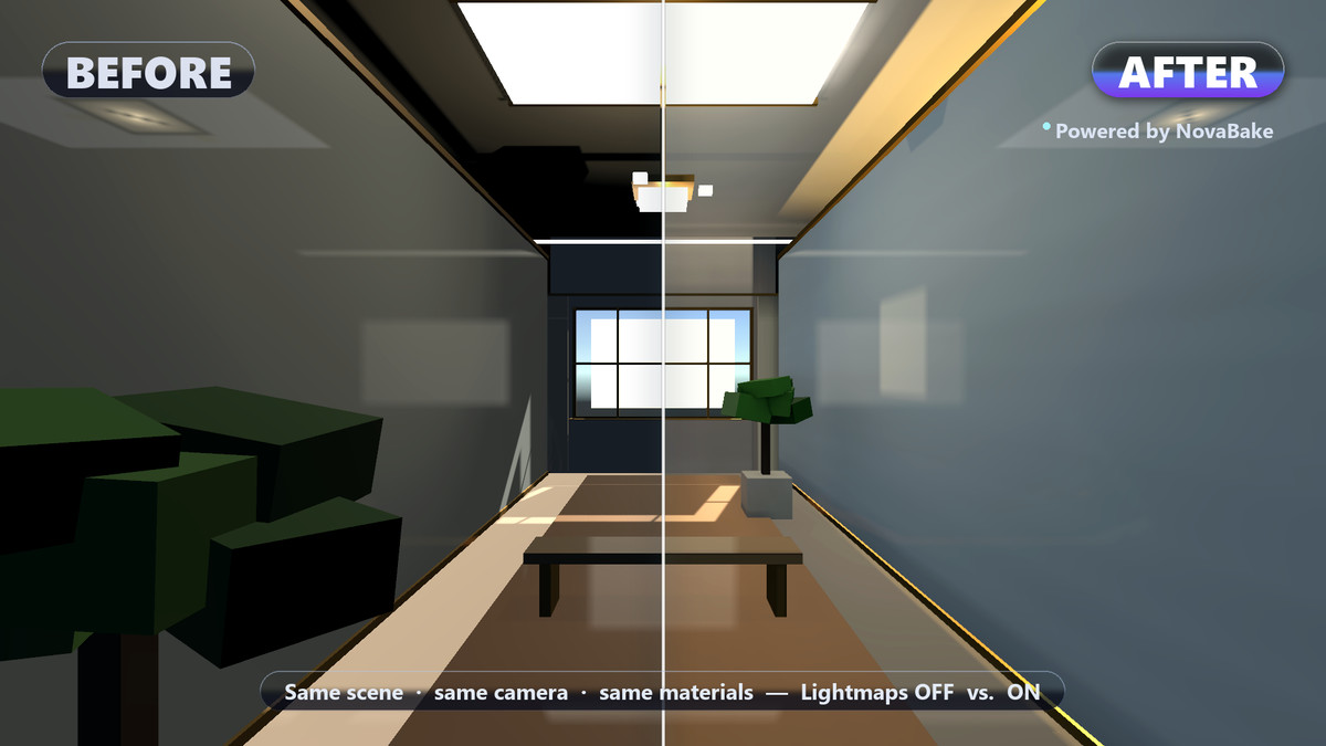NovaBake — GPU Lightmap Baker