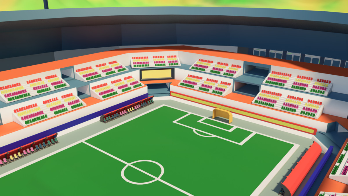 Grand Stadium - Stylized Sports Environment