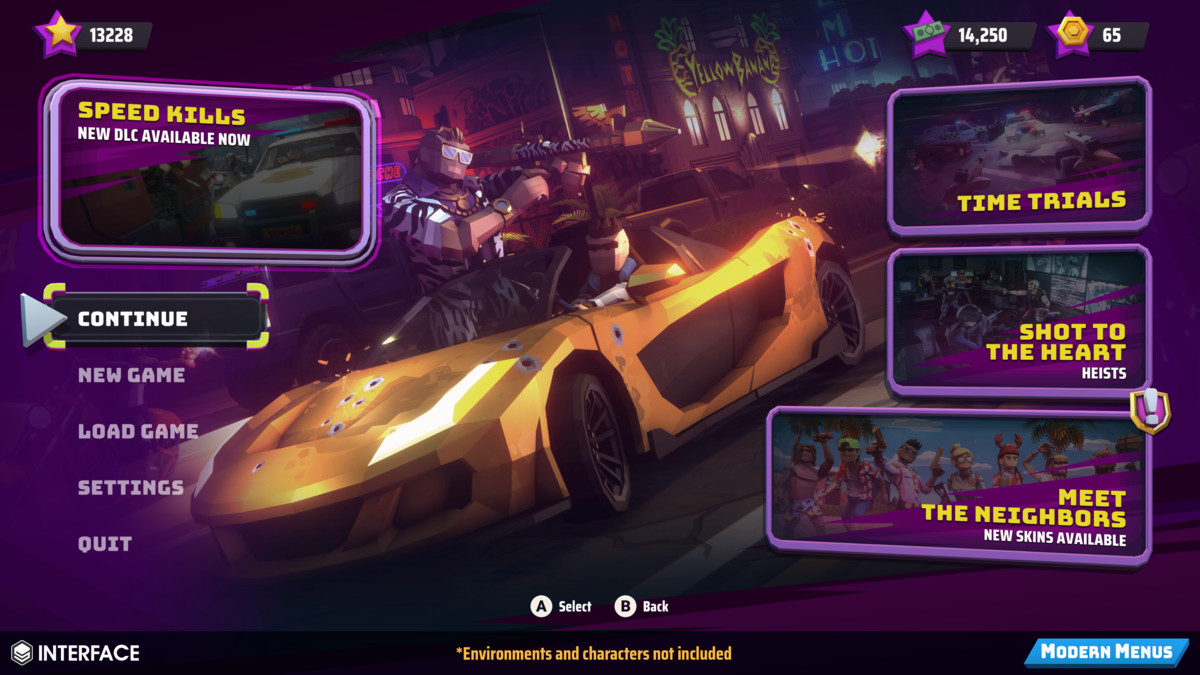 Modern Menus - Synty INTERFACE - GUI