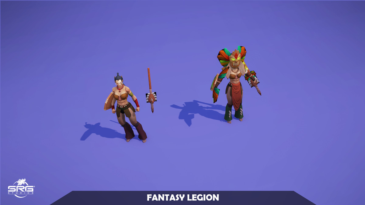 Ultra Legion - Sci Fi & Fantasy 3D Character Mega Pack