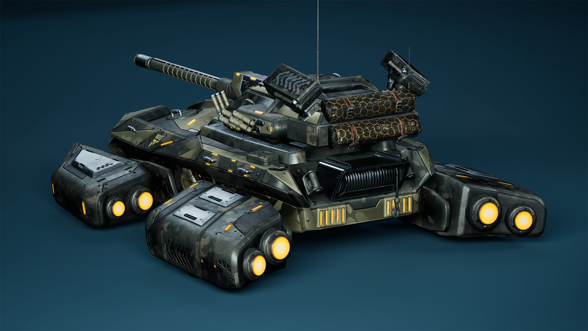 Sci-Fi Transport - Tank