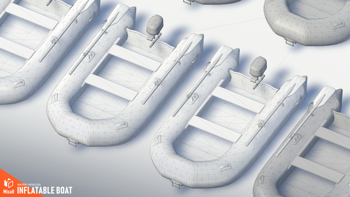 Inflatable boat - Water vehicles