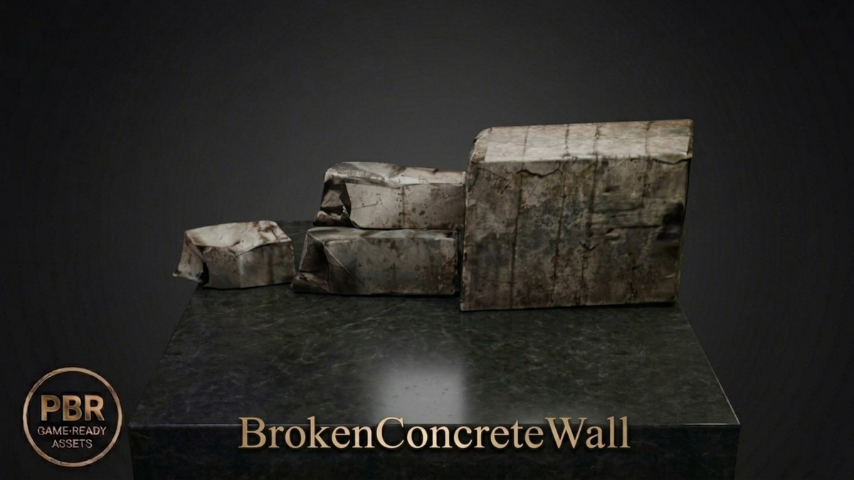 Vintage & Abandoned Environment 12 PBR Assets Bundle