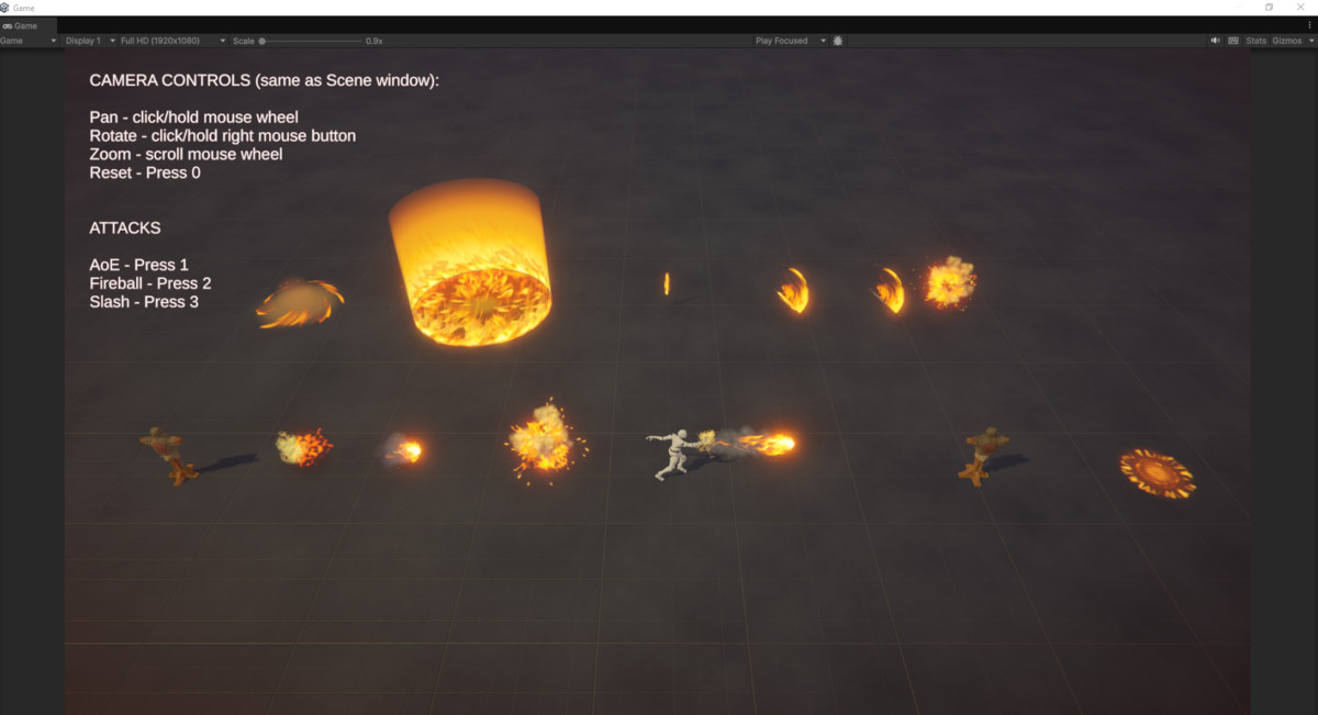 Dynamic Stylized Fire VFX